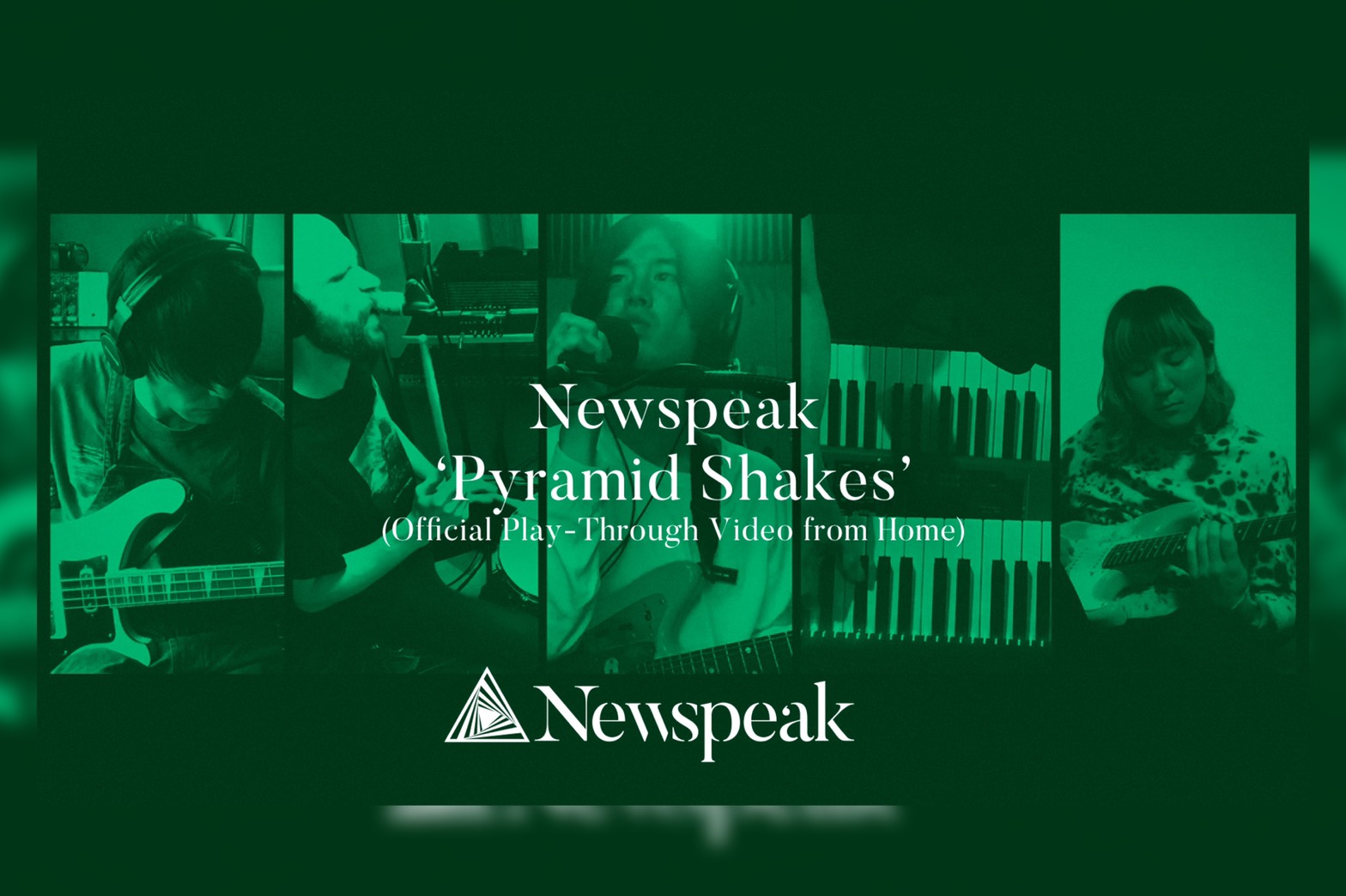 新曲「Pyramid Shakes」各メンバー宅からのPlay-Through Videoを１日限定で公開！