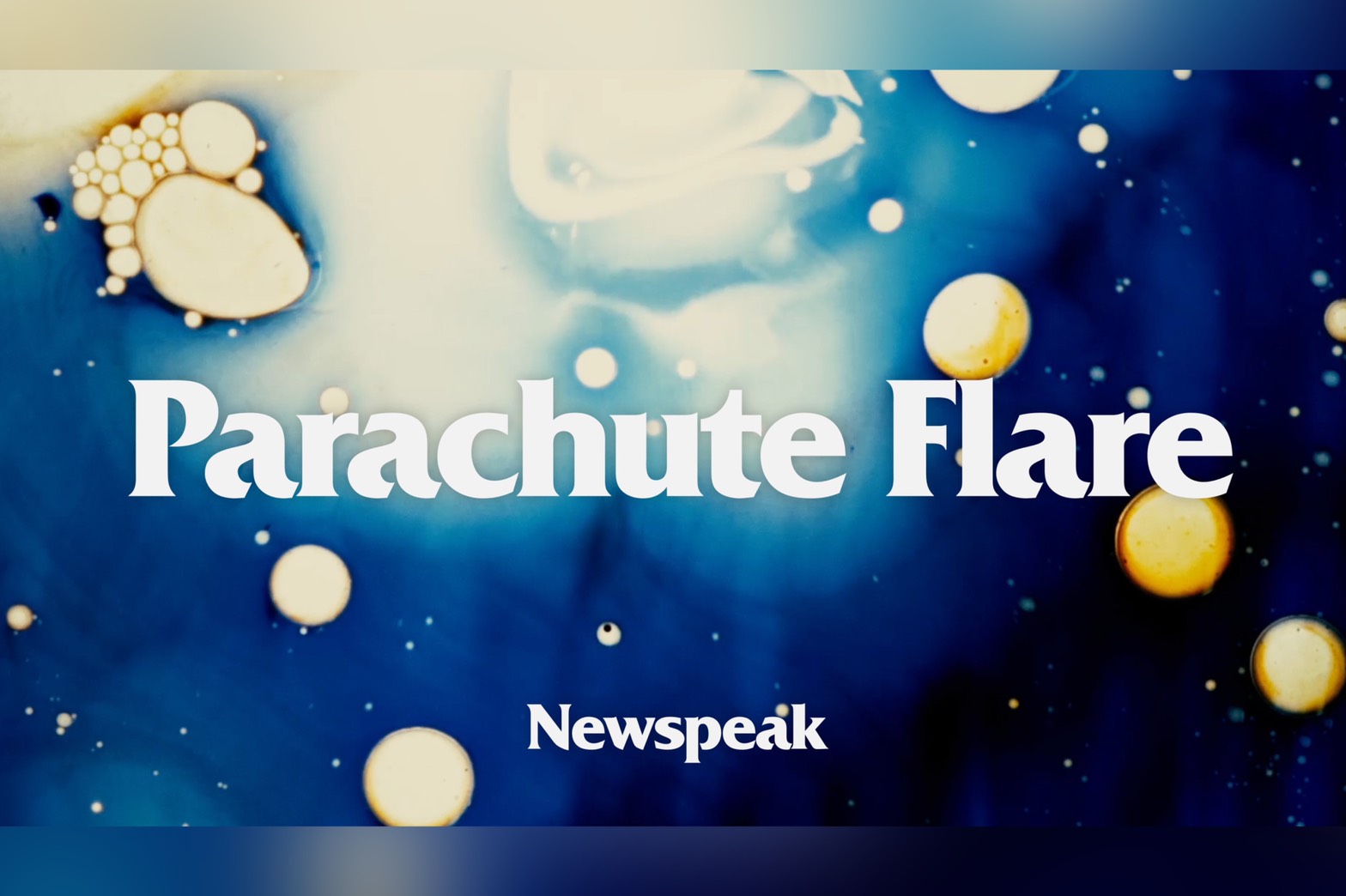 4ヵ月連続リリース 第3弾「Parachute Flare」配信スタート＆リリックビデオ公開！