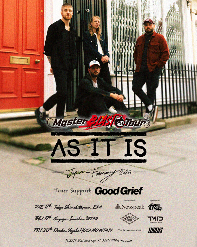 As It Is Japan Tour 2026